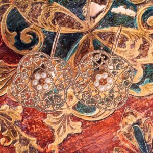 Orecchini quadrifoglio con Perle