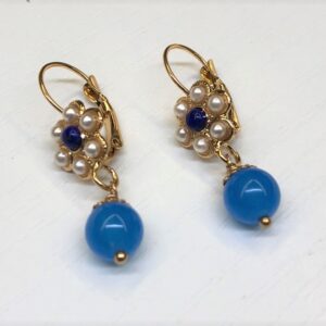 Orecchini floreali in stile Vintage