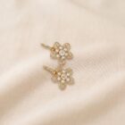 Orecchini floreali filigranati in stile Liberty