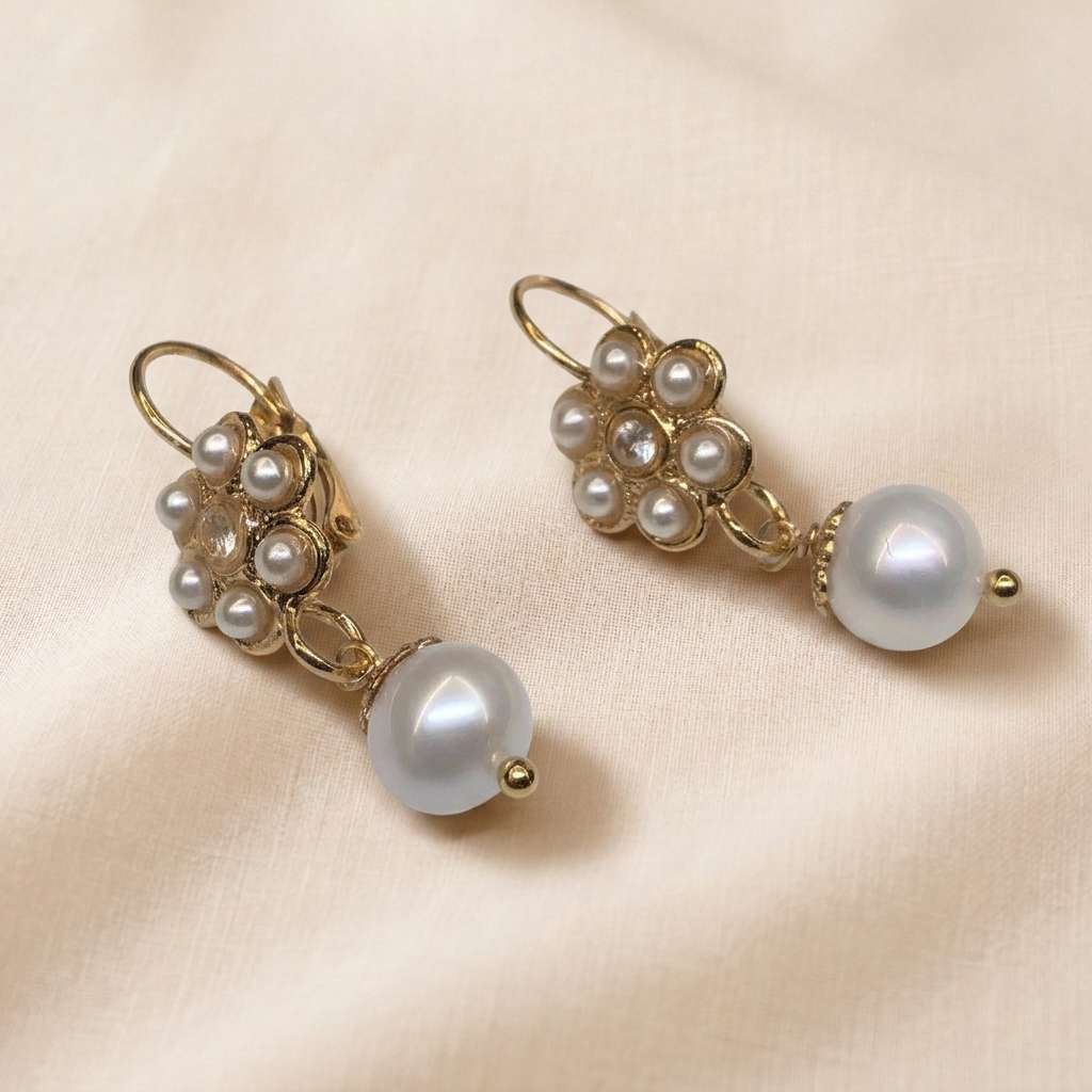 Orecchini floreali in stile Vintage Orecchini floreali in stile Vintage