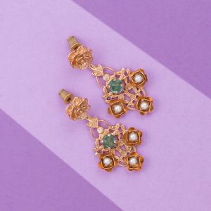 Orecchini in stile Liberty