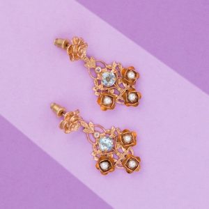 Orecchini in stile Liberty