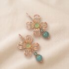 Orecchini in filigrana stile Liberty