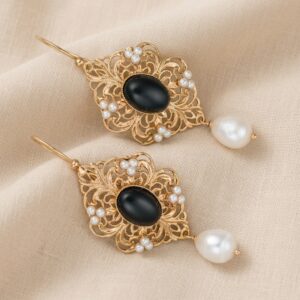 Orecchini in stile Liberty
