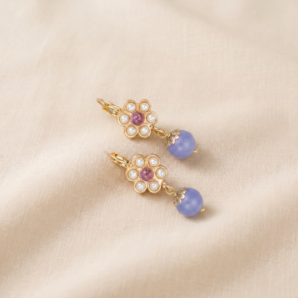 Orecchini in stile Liberty Orecchini in stile Liberty
