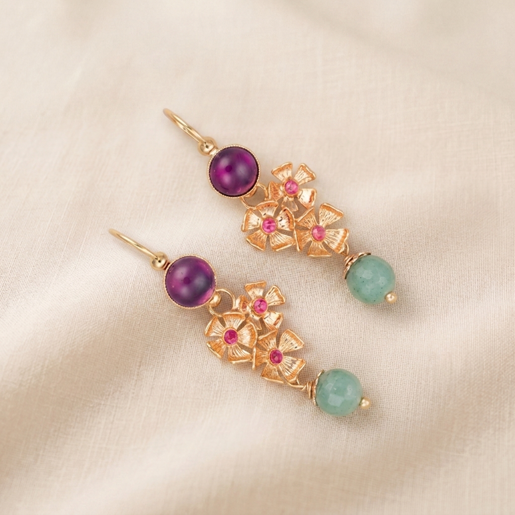 Orecchini in stile Liberty Orecchini in stile Liberty