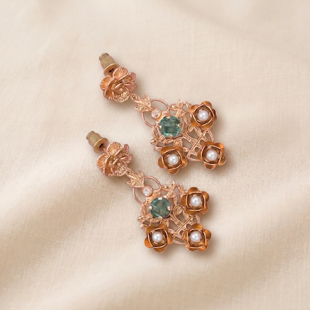 Orecchini in stile Liberty Orecchini in stile Liberty